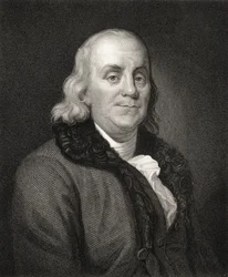 Portrett av Benjamin Franklin (gravering)
