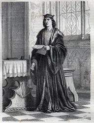 Portrait of Cardinal Pietro Carafa or Caraffa or John Peter Caraffa future Pope Paul IV (Paolo IV 1476-1559) Engraving in “” History of the Popes (...) Crimes of the Queen King and Emperors through the centuries” by Maurice Lachatre