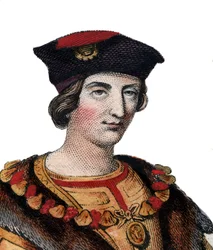 Portrett av Charles VIII av Frankrike (1470-1498), konge av Frankrike.