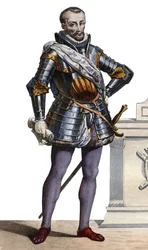 Portrett av Charles de Cosse, grev av Brissac (1505-1563), marskalk av Frankrike.