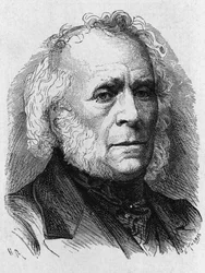 Portrait of David Brewster (1781 - 1868) - in “” Album of Science; Illustrous Scholars; Great Discoveries””” 1896.