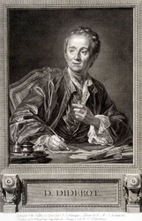 Portrett av Diderot fra Encyclopedia of Diderot and Alembert