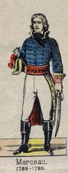Portrett av general Marceau (1769-1796).