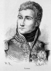 Portrait of Jean Lannes, Duke of Montebello, Marshal of France (1769 - 1809) - in “The History of France” by Henri Martin