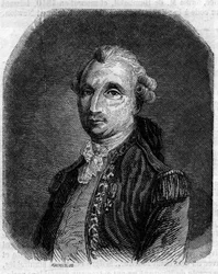 Portrett av Johann Friedrich Blumenbach (1752-1840), tysk antropolog og biolog. Gravering fra 1852.