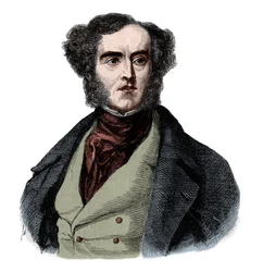 Portrett av Lord George Cavendish Bentinck (1802-1848), engelsk statsmann og idrettsmann.