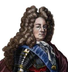 Portrett av Louis Joseph de Bourbon, hertugen av Vendome (1645-1712), fransk militærsjef og marskalk av Frankrike.