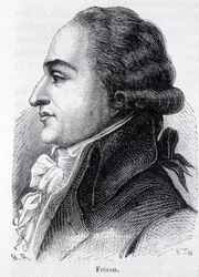 Portrait of Louis Marie Stanislas Freron (1754-1802), French publicist - in “” L