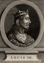 Portrett av Ludvig VII