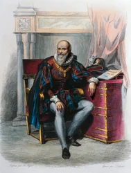 Portrett av Maximilien De Bethune, hertugen av Sully
