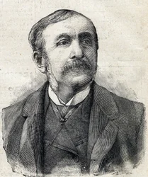 Portrett av Paul, greve av Remusat (1831–1897) fransk journalist og forfatter