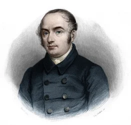 Portrait of Pierre Antoine (Pierre-Antoine) Berryer (1790-1868) (called Berryer fils), French advocate. in “” LIBRE DES SPEAKERS”” by Louis de Cormenin Timon. 1842. Private collection.