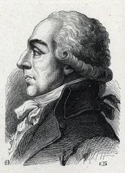 Portrett av Pierre Louis Roederer (1754-1835) fransk advokat og politiker. Gravering fra 1889. Privat samling.