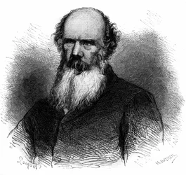 Portrett av Samuel Charters Macpherson (1806–1860), britisk soldat og politiker. Gravering fra 1868.