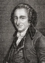 Portrett av Thomas Paine (1737-1809) (gravering)