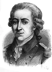 Portrett av Thomas de Mahy, Marquis de Favras (1744-1790). Gravering fra slutten av 1800-tallet.