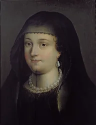 Portrett av en jente, antatt å være Mary Queen of Scots (1542-87)