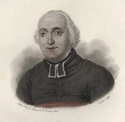 Portrett av Abbé Carron (1760–1820), biograf, fransk moralist. i «Portraits des Hommes Useful»