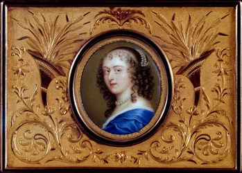Portrett av den franske forfatteren Anne "" Ninon"" av Enclos (eller Ninon de Lenclos eller Ninon de Lanclos