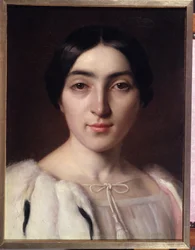 Portrett antas å være Adele Hugo (1830-1915)