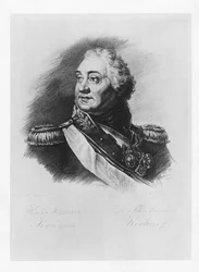 Prins Mikhail Illarionovich Golenischev-Kutuzov (litho)