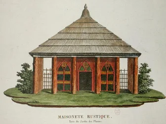 Rustikk hus i Jardin des Plantes, Paris