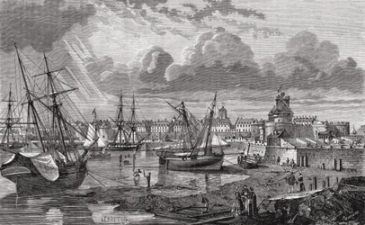 Saint Malo på 1700-tallet, fra 