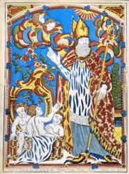 Saint Nicholas, biskop av Mire, be for oss.