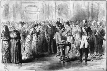 Sølvbryllup av belgiernes konge og dronning