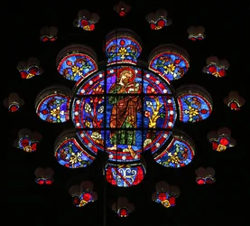 Døperen Johannes i ørkenen med Agnus Dei (w116)
