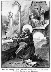 St. Malachy ber for søsterens sjel