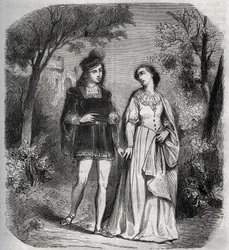 Tantot gikk de sammen i parken: Francesca de Rimini (Francoise de Rimini