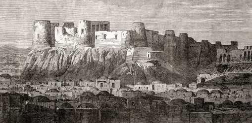 The Citadel of Herat og Qala Iktyaruddin, Herat, Afghanistan, fra 