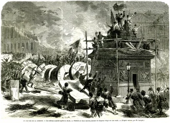 Vendôme-søylens fall