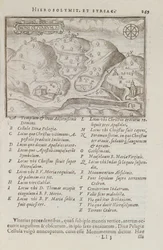 Oljeberget, Jerusalem, fra Itinerarium Hierosolymitanum, av J. Cotovico, 1619