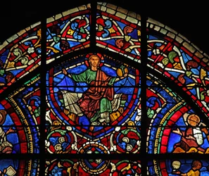 The Prodigal Son-vinduet: Kristus - Majestas Domini (w35)