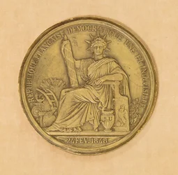Den andre republikkens segl, 1848