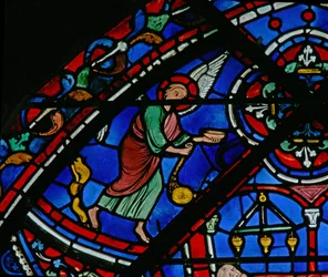 St Thomas-vinduet: engler går til St Thomas-graven (w23)