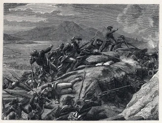 Terroren under den franske revolusjon: beleiringen av Toulon fra september til desember 1793 ved styrkene til kaptein Napoleon Bonaparte mot byen som var alliert med de engelske styrkene.