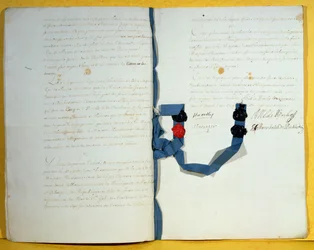 Utrecht-traktaten, 11. april 1713 (penn og blekk på papir)