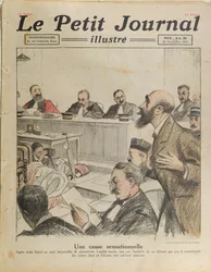Rettssaken mot Henri Desire Landru (1869-1922) fra Le Petit Journal, 20. november 1921