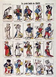 Den store kattefamilien - Epinal avbildning