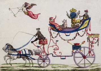 Avgangen til de tre ordrene for Versailles i mars 1789