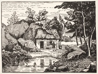 Hytta til J.J. Rousseau