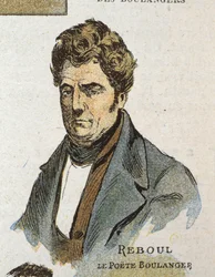 The poet Reboul nicknamed “The Boulanger de Nîmes”” (1796 - 1864)