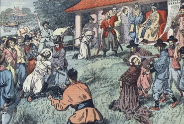De tre misjonærene som blir torturert i Korea