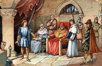 The trial of Joan of Arc on May 28