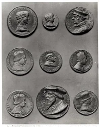 Thomas Bohier, 1513, Pierre Briconnet, Simon Costieres, Robert Briconnet, kardinal Guillaume dEstouteville (ca. 1403-83), Jean Carondelet (1468-1545), Pierre de Sacierges, kardinal F. de Tournon, 1535,