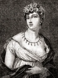 Thérésa Cabarrus, Madame Tallien, fra History of the French Revolution av Louis Blanc