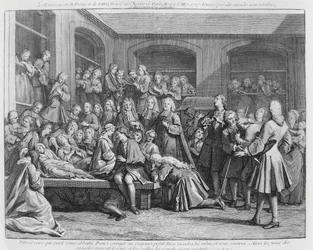 Graven til Francois de Paris ved Saint Medard